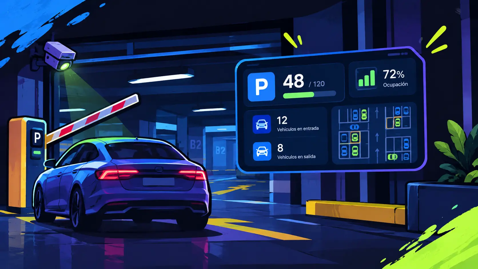 SICAP — Sistema Inteligente de Acceso a Parqueaderos